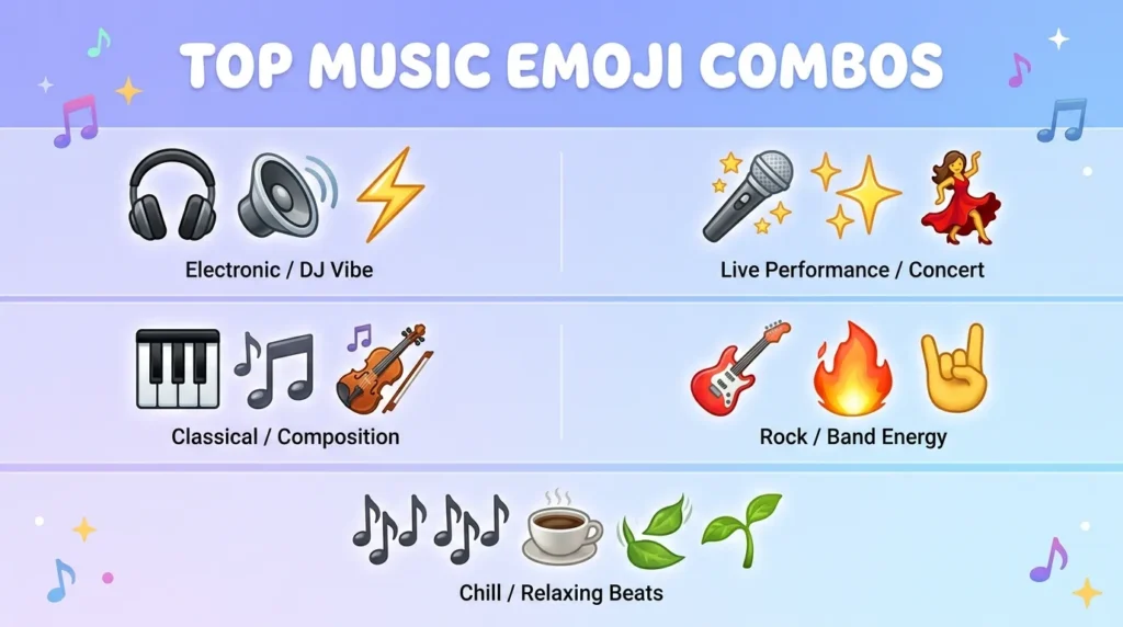 Best music emoji combos  copy & paste