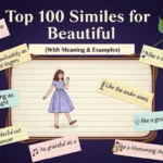 Simile for Beautifuls