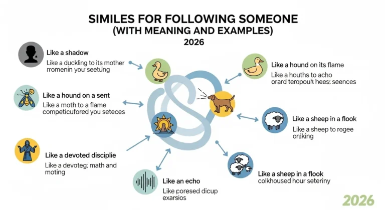 Simile for Following Someone