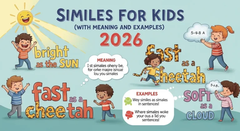 Similes for Kids