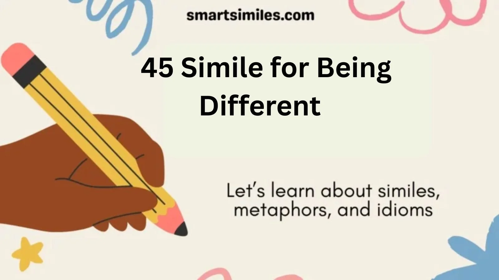 Simile for Being Different