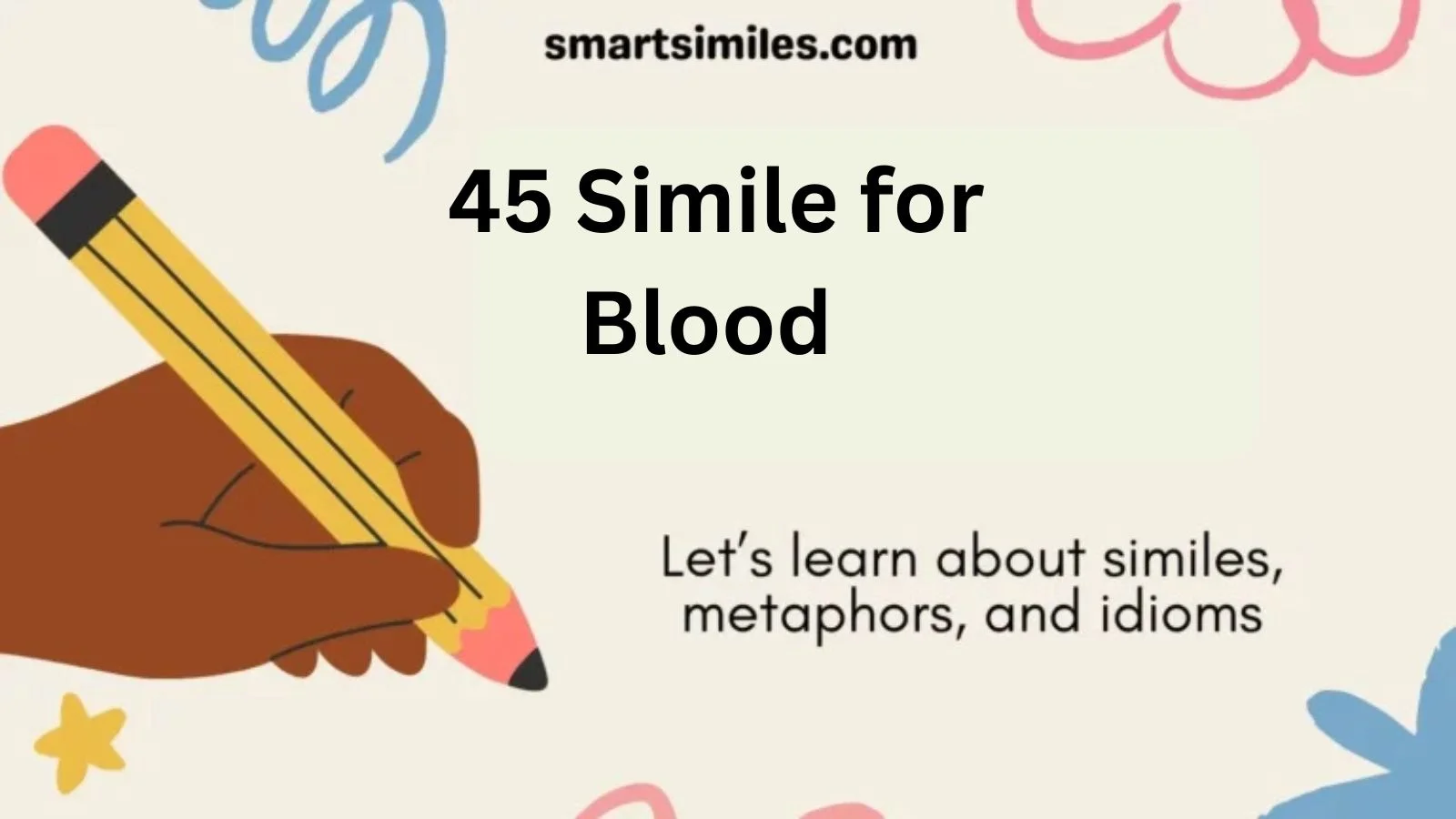 Simile for Blood
