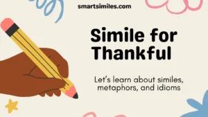 Simile for Thankful