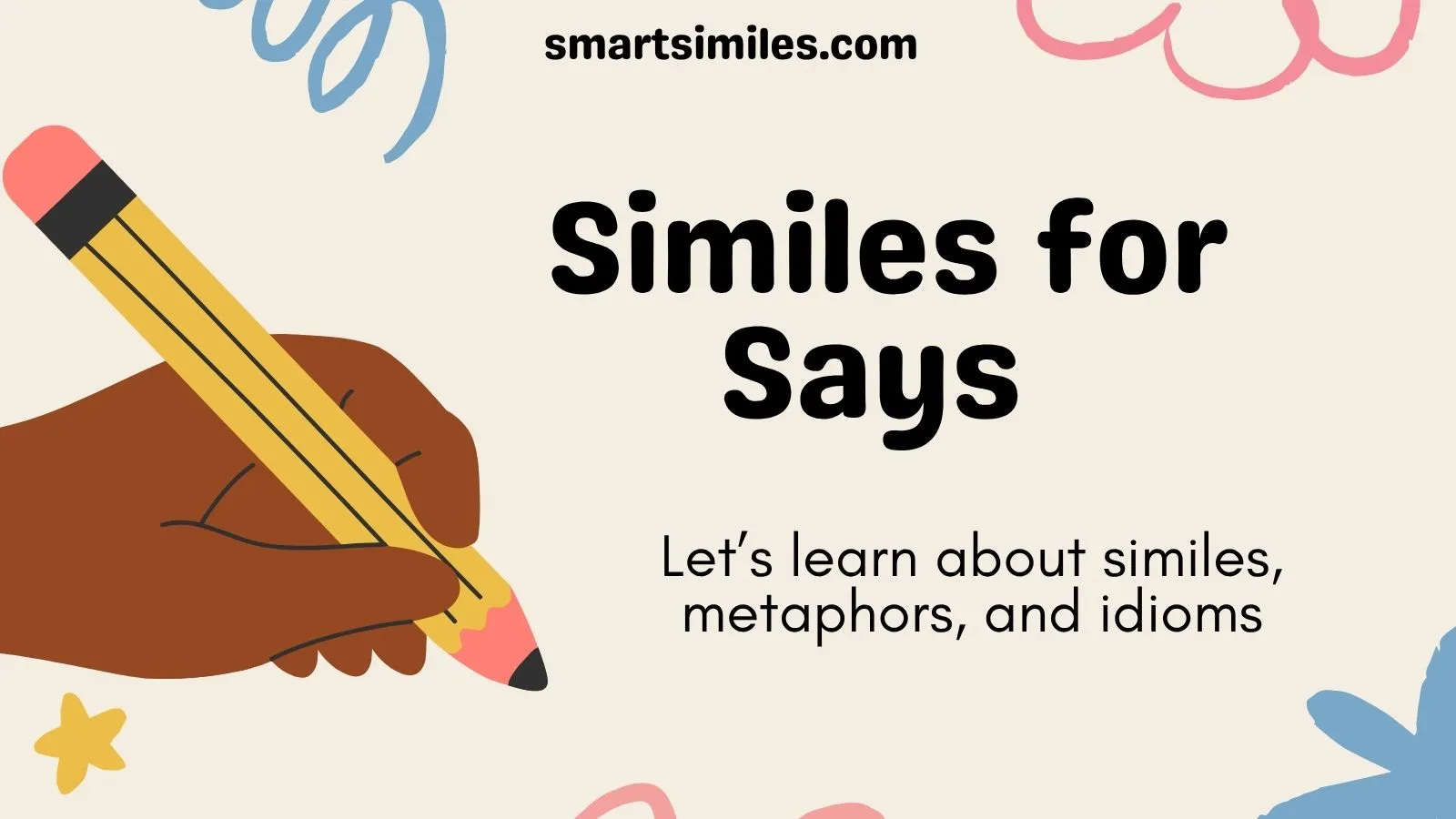 Similes for Says