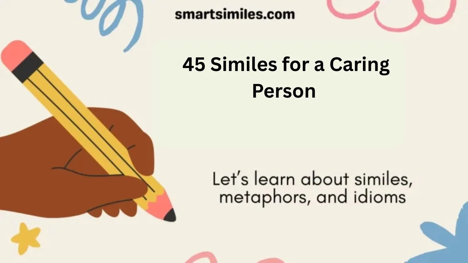 Similes for a Caring Person