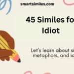 Similes for Idiot