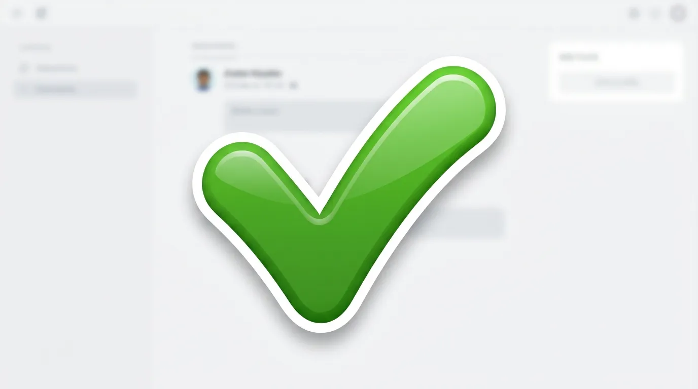 Green Check Emoji