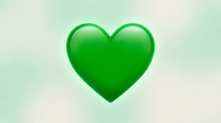 Green Heart Emoji