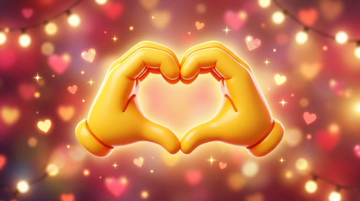 Heart Hands Emoji Meaning