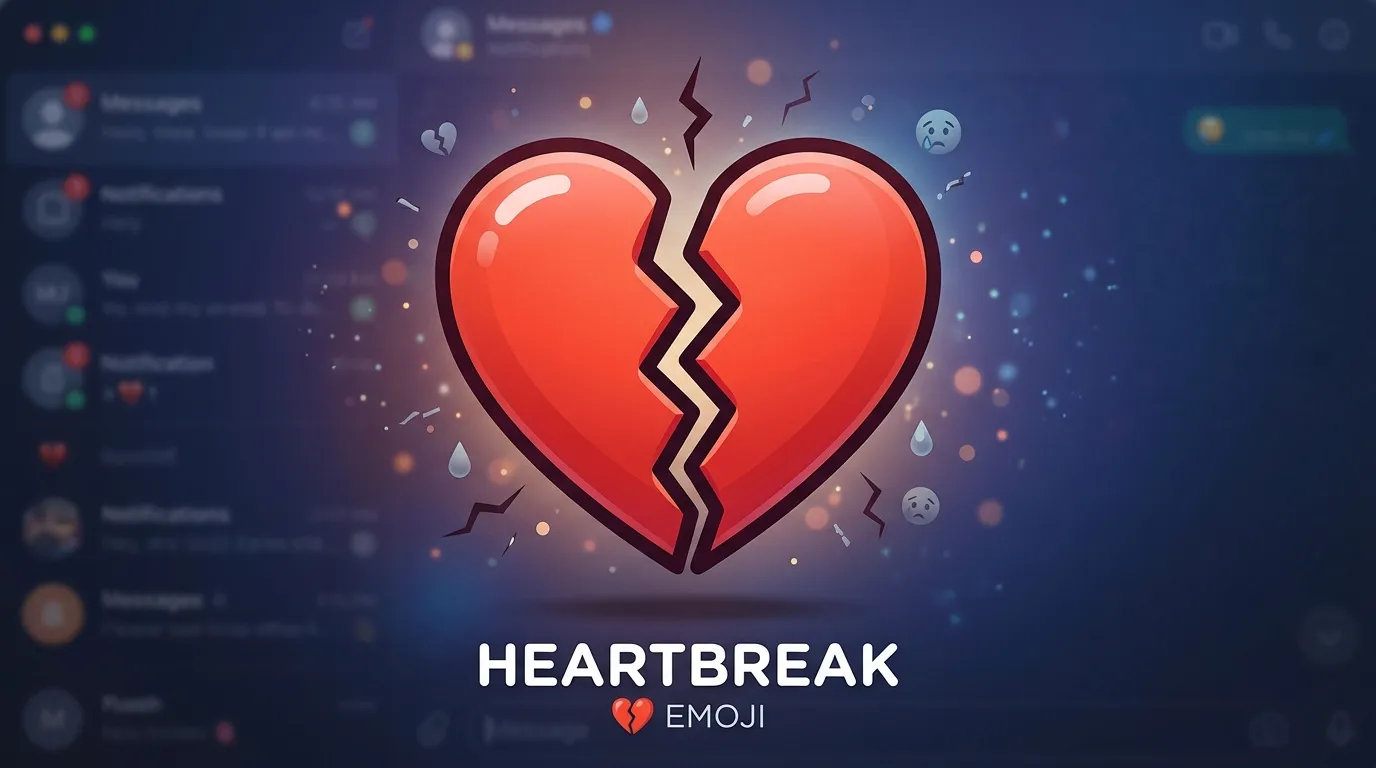 Heartbreak Emoji