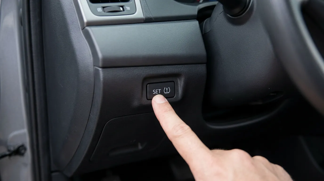 how to reset tire pressure sensor