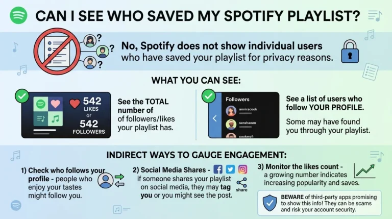How to See Who Saved Your Spotify Playlist