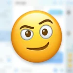 Raised Eyebrow Emoji