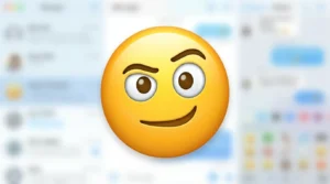 Raised Eyebrow Emoji