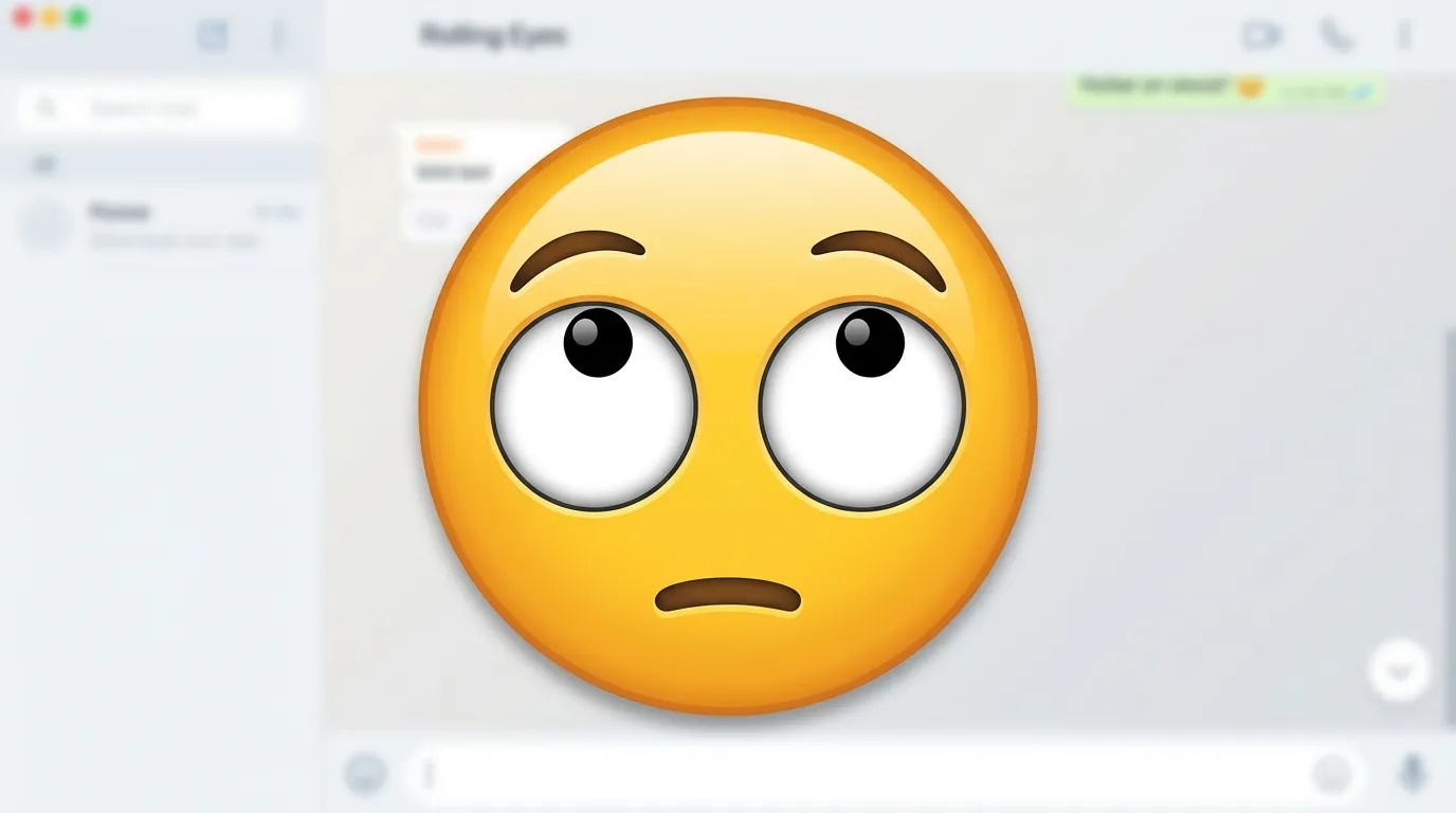 Rolling Eyes Emoji