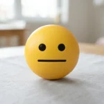 Straight Face Emoji