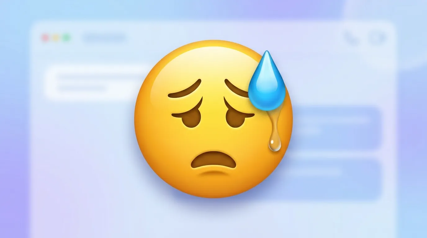 Sweat Emoji
