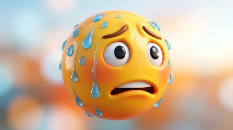 Sweating Emoji