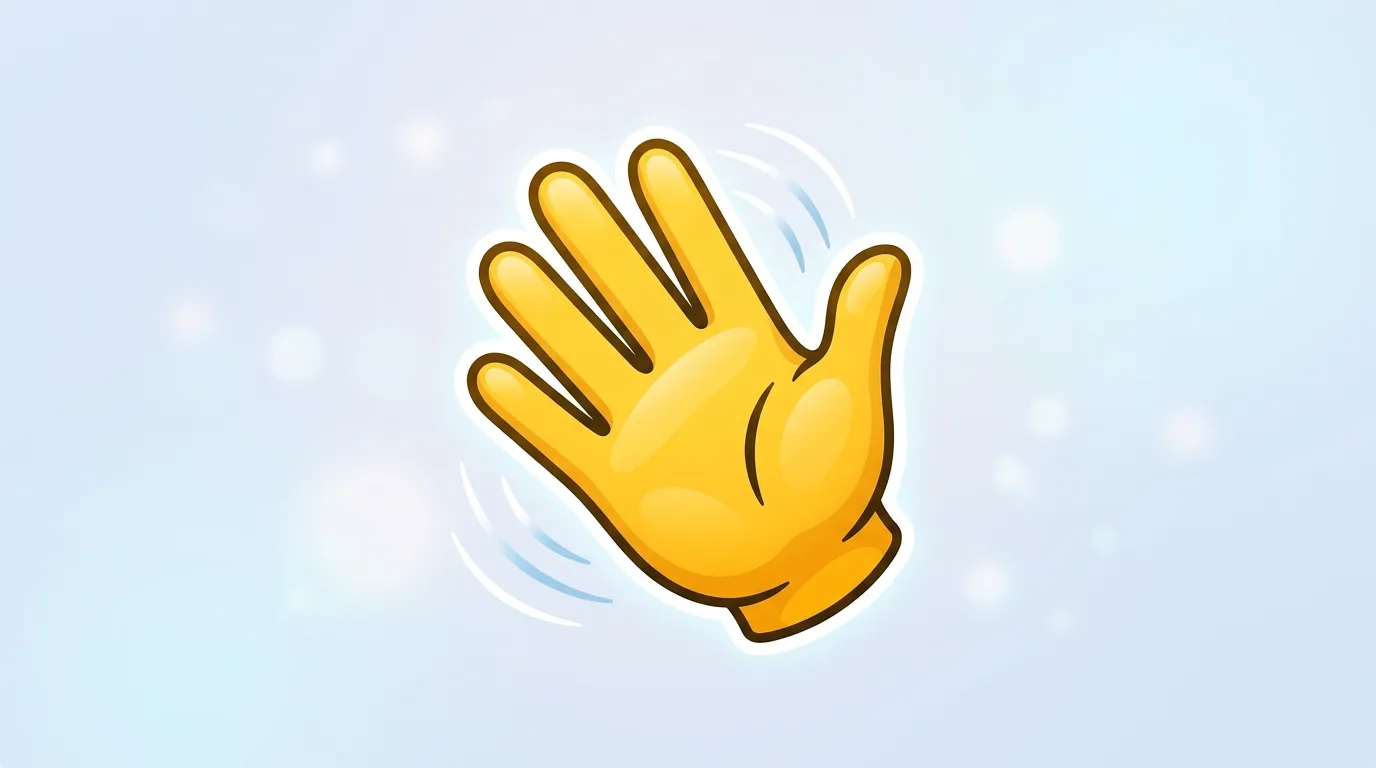 Wave Emoji Meaning