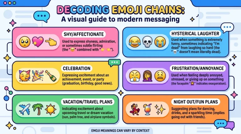 Emoji Chain Meaning