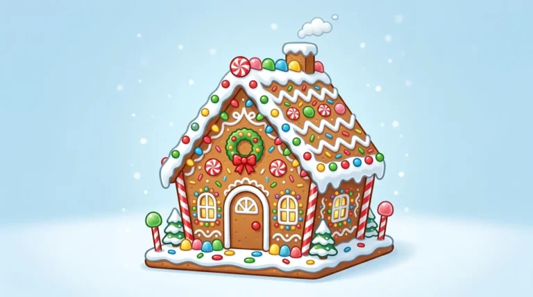 Gingerbread House Emoji