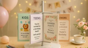 How to Create Unique Birthday Invitations for Different Age Groups